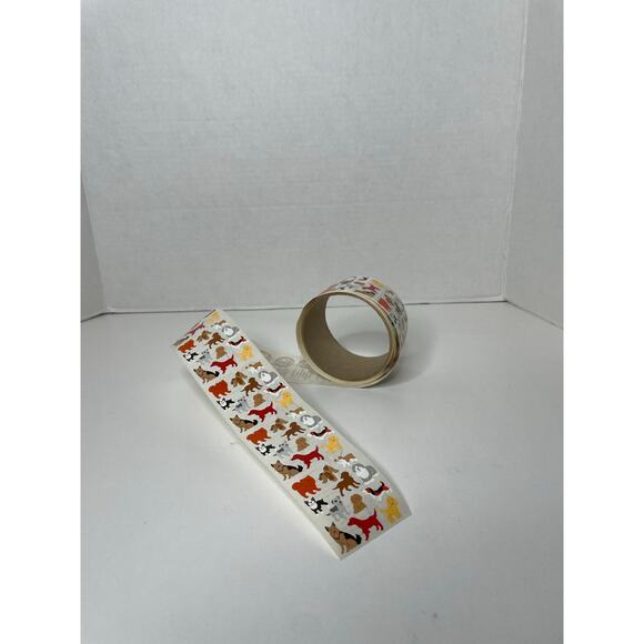 Vintage Sandylion Sticker Roll 45+ Square Sheets Dogs Open Mod - Picture 2 of 4